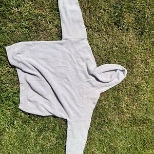 Cozy Gray Women's Crew Neck Sweater